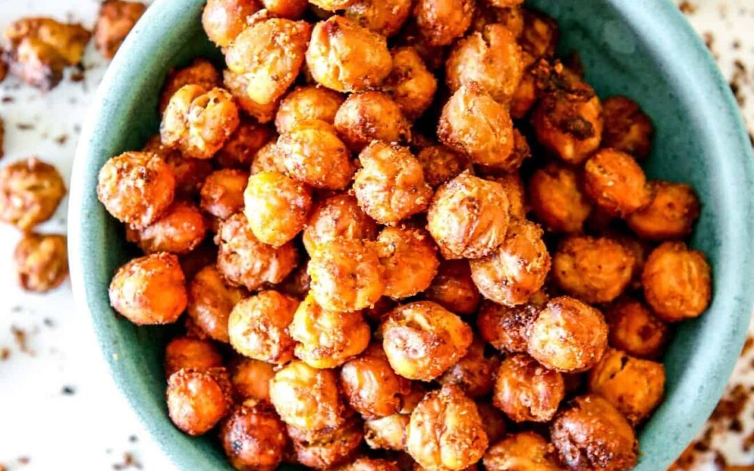 Air-Fryer Crispy Chickpeas
