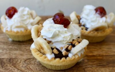 Banana Split Tarts