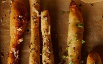 Chive & Garlic Breadsticks