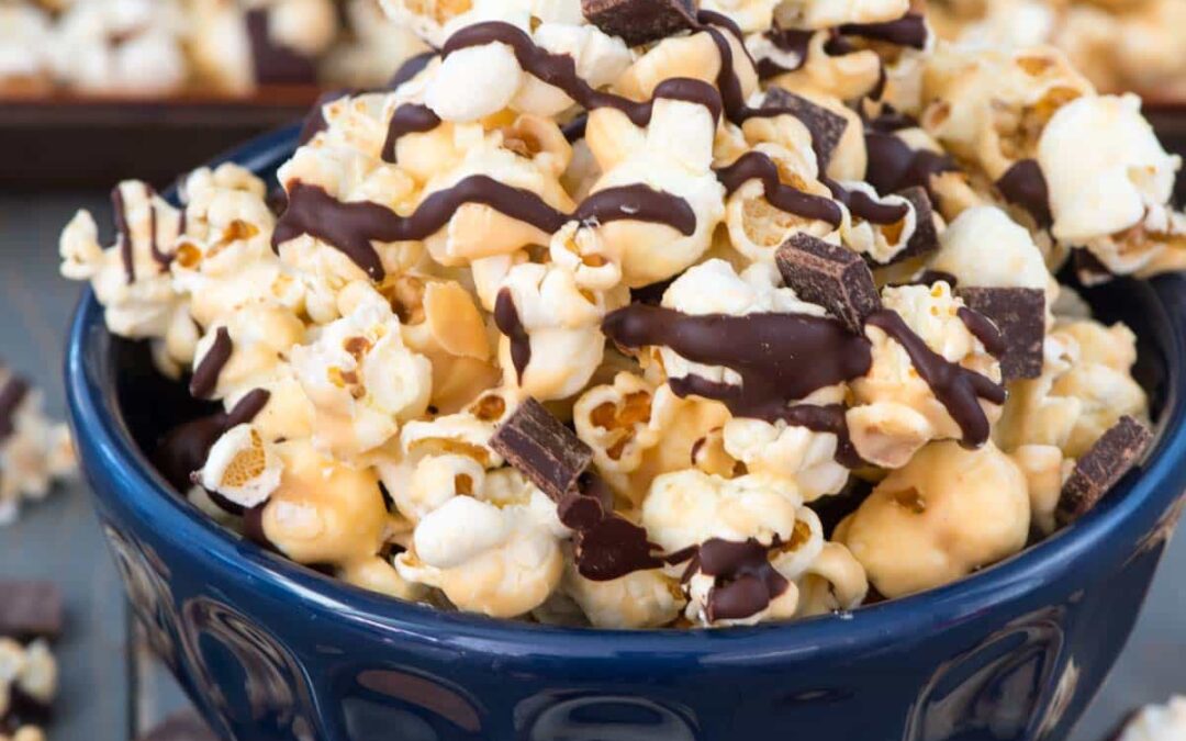 Chocolate Peanut Butter Popcorn