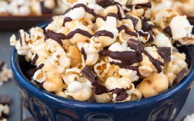 Chocolate Peanut Butter Popcorn