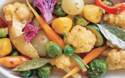 Lemon-Marinated Baby Vegetables