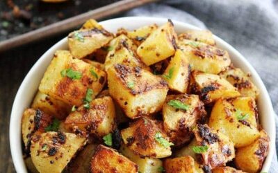 Mustard-Crusted Potatoes