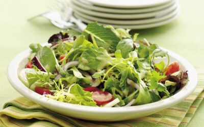 Spring Greens with Dijon Vinaigrette